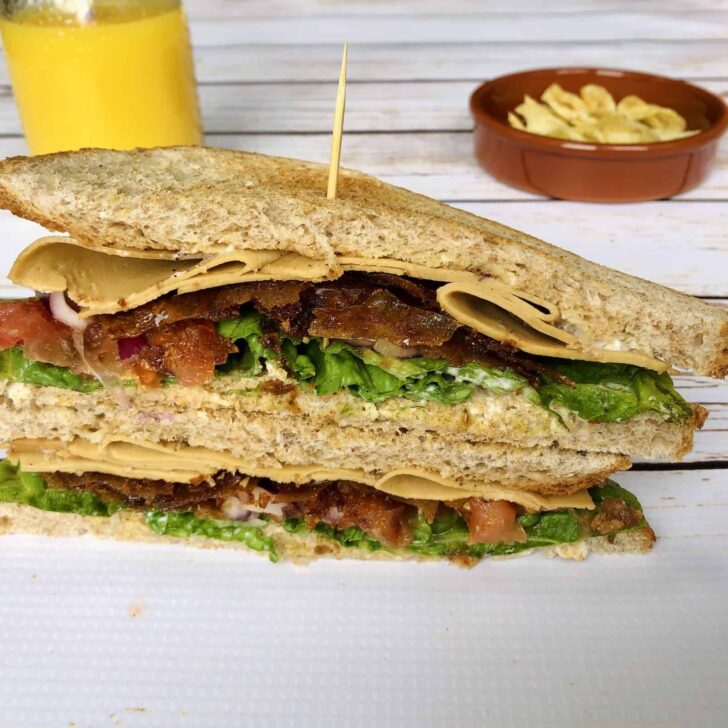 Delicious Vegan Club Sandwich Recipe
