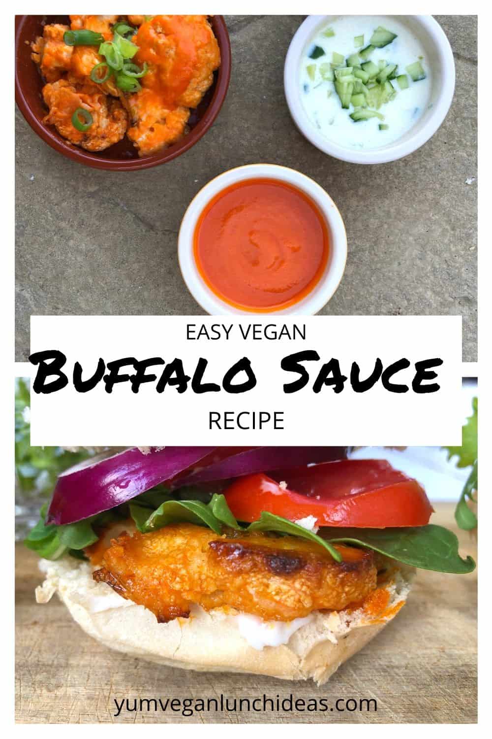 Easy Vegan Buffalo Sauce Recipe | Vegan Wing Sauce