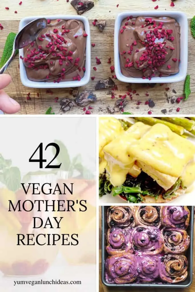 Vegan Mother's Day Recipes Pin