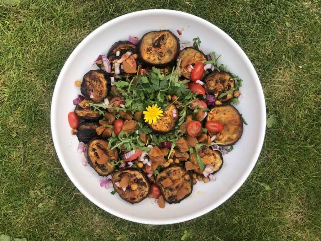 eggplant salad middle eastern