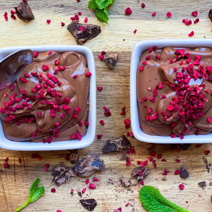 3 Ingredient Delicious Tofu Chocolate Mousse Recipe
