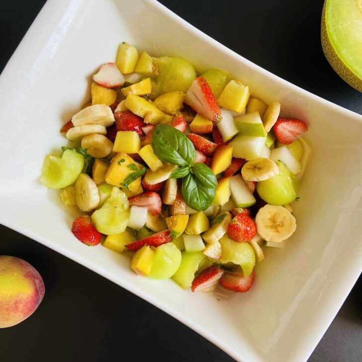 Delicious Drunken Fruit Salad