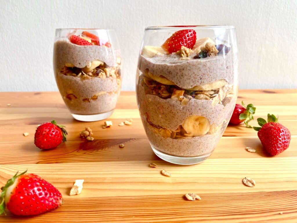 Vegan Parfait Cups - Chia Seed Parfait