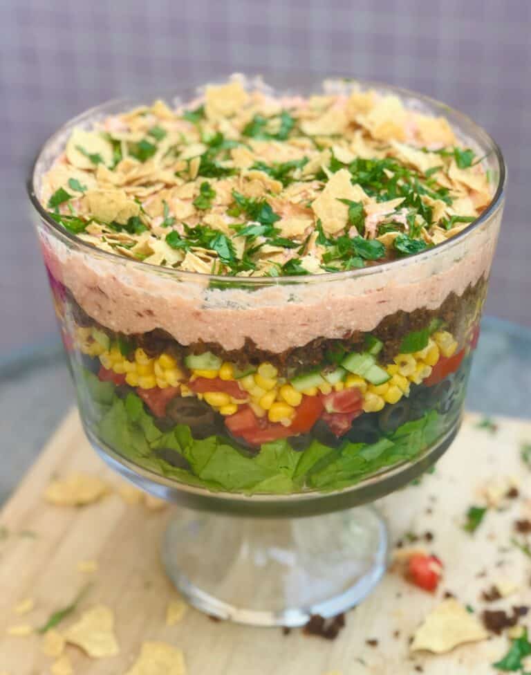 The Best Vegan Taco Salad Recipe - Yum Vegan Blog
