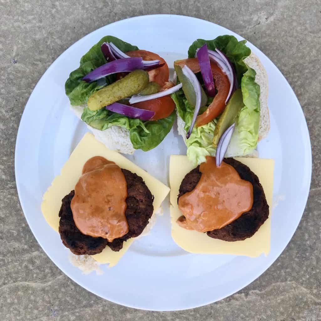 kidney bean burgers vegan 