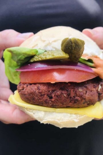 best vegan bean burger
