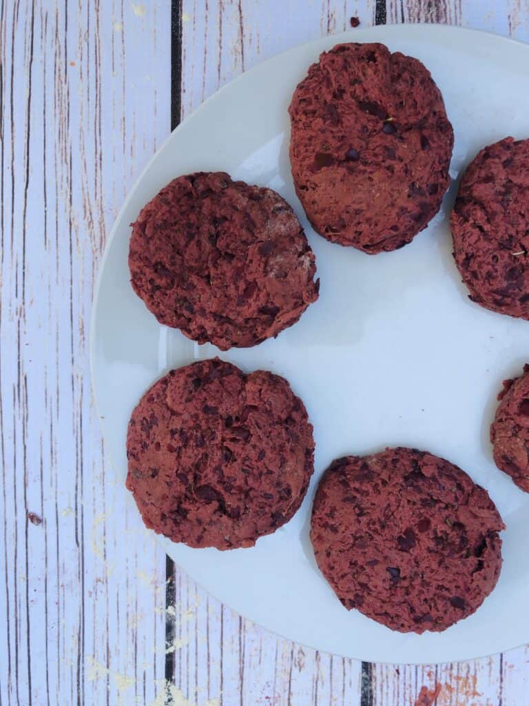 beetroot patties vegan 