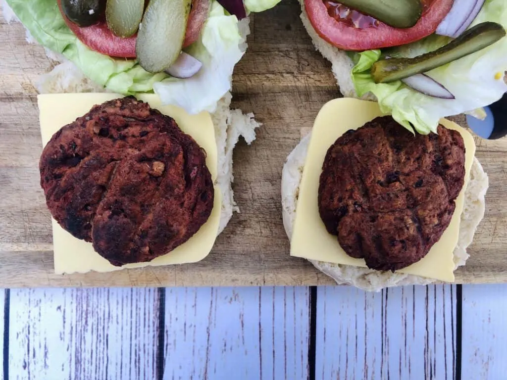 vegan beetroot burger recipe uk