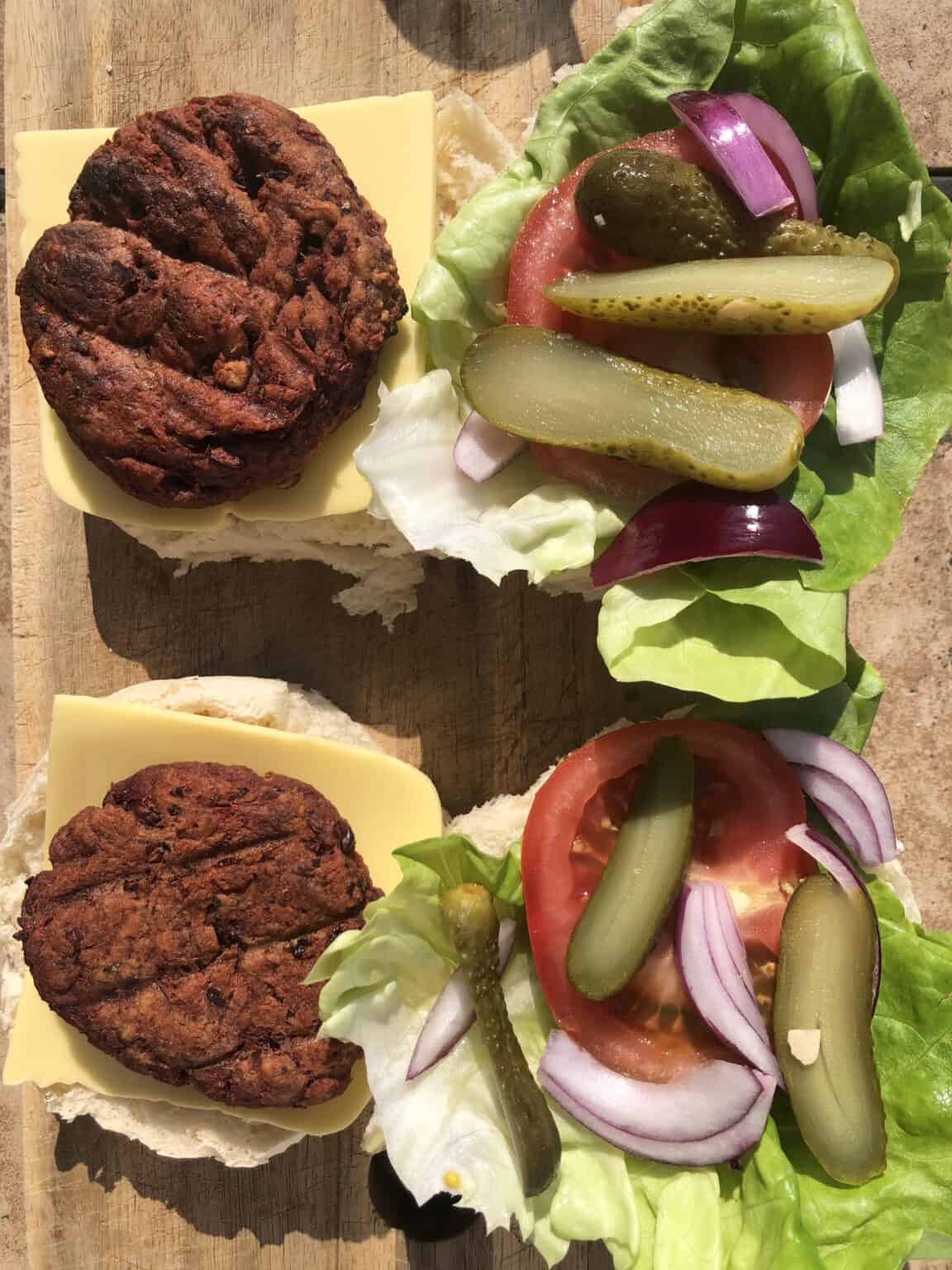 Vegan Seitan Burger Recipe BBQ Vegan Burger Recipe
