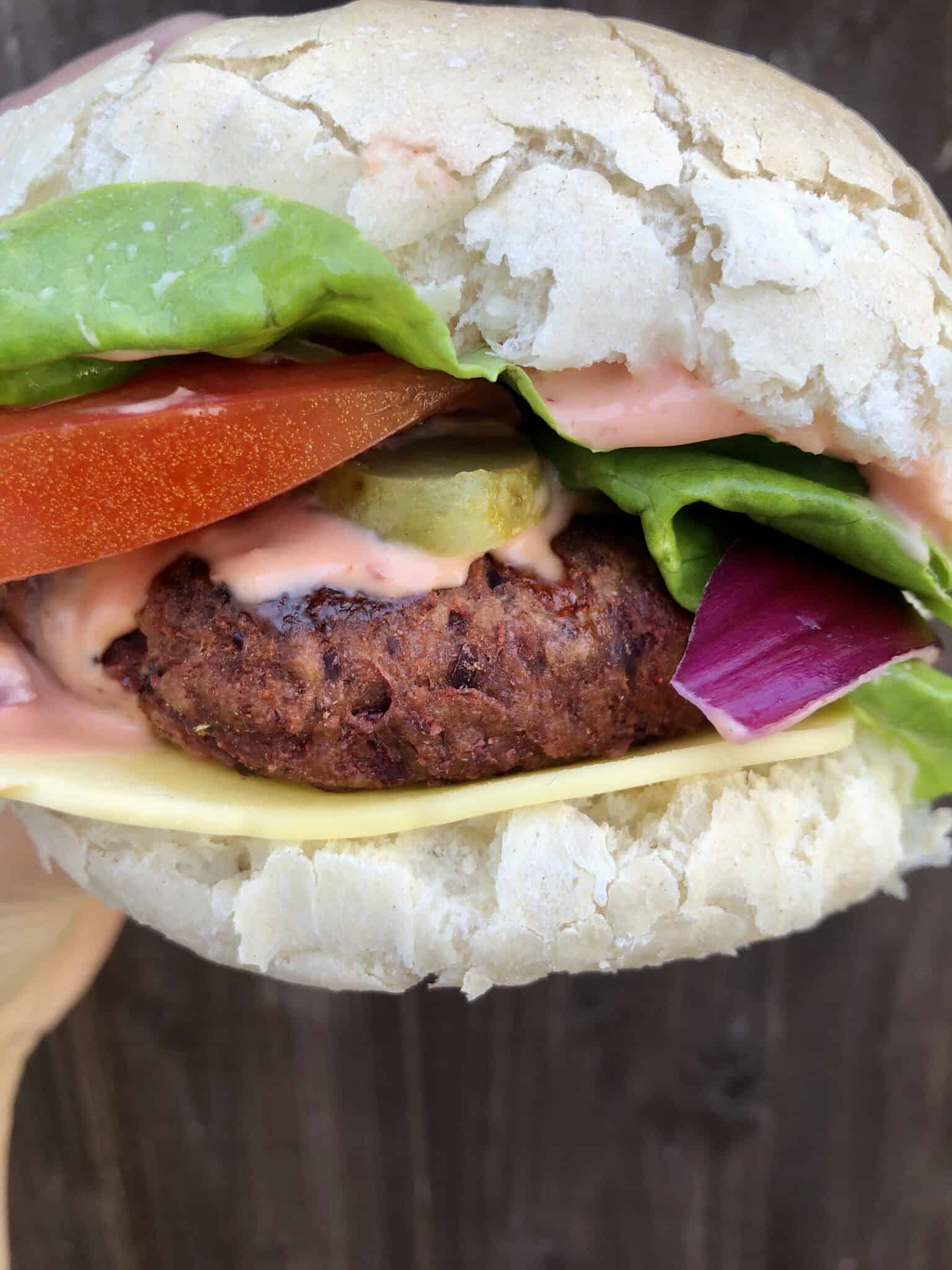 Vegan Seitan Burger Recipe BBQ Vegan Burger Recipe