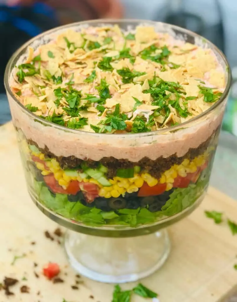 meat free taco salad recipe