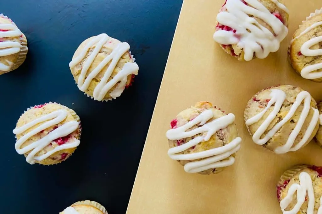 egg free, dairy free, vegan raspberry muffins