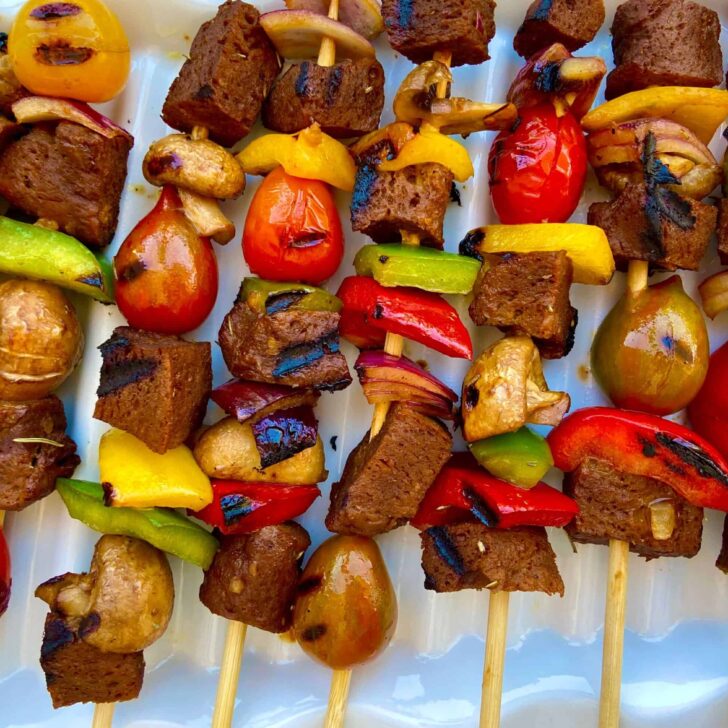 Beef Seitan Kebab Recipe &ndash; Vegan Kebabs