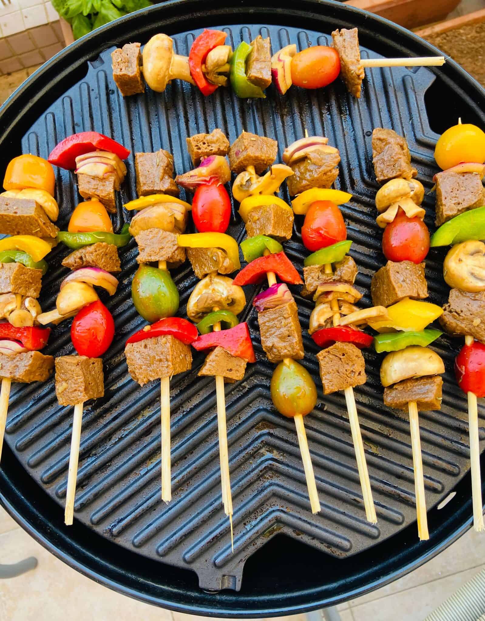 Beef Seitan Kebab Recipe Vegan Kebabs Yum Vegan Blog