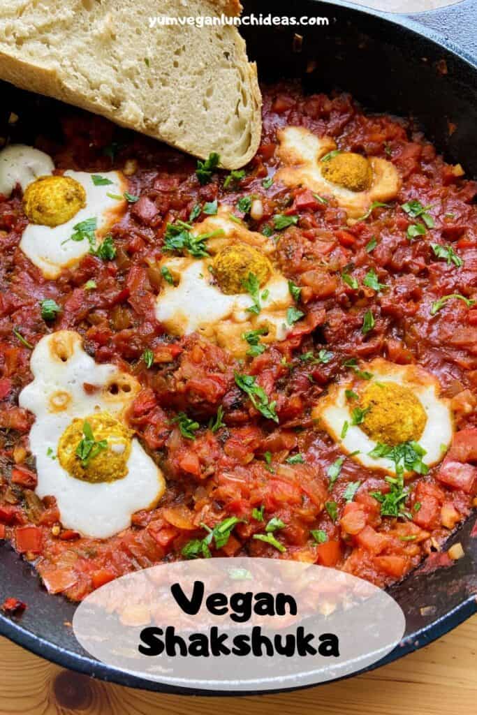 vegan shakshuka pin