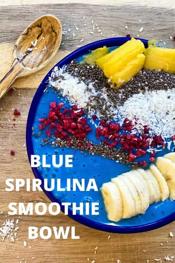 blue smoothie bowl 