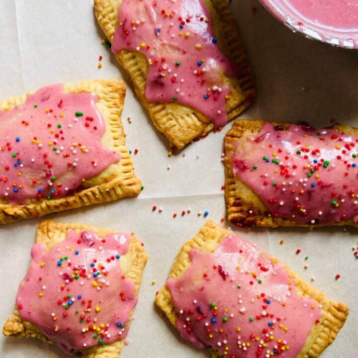 Vegan Pop Tarts - Frosted and Delicious-image