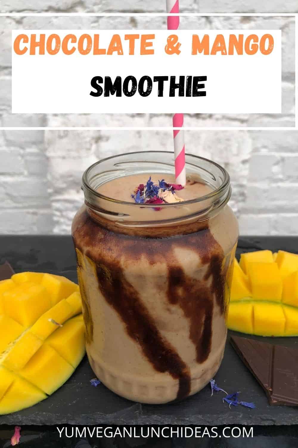 Chocolate Mango Smoothie Mango Smoothie Recipe