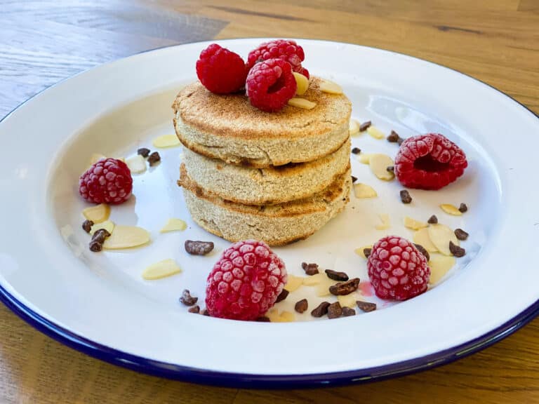 coconut flour vegan pancakes