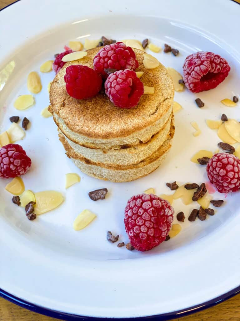 coconut flour vegan pancakes