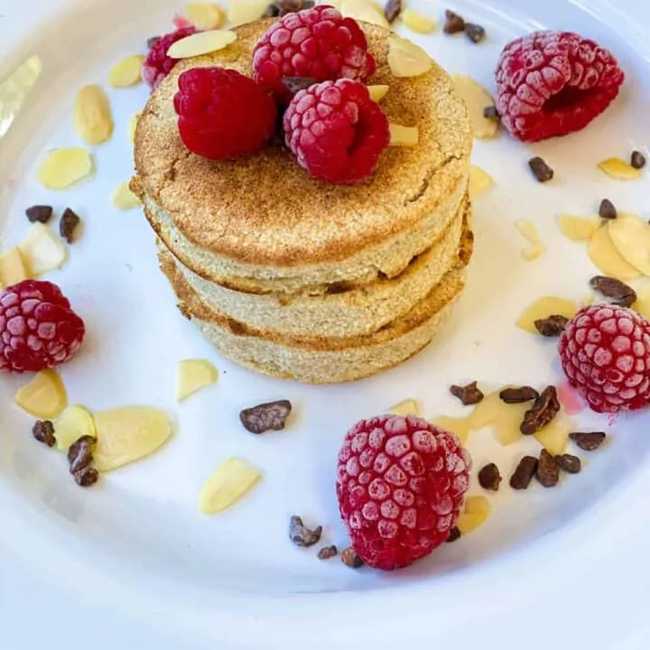 coconut flour vegan pancakes