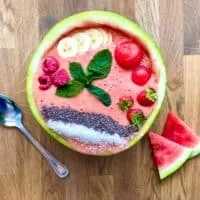 banana watermelon smoothie