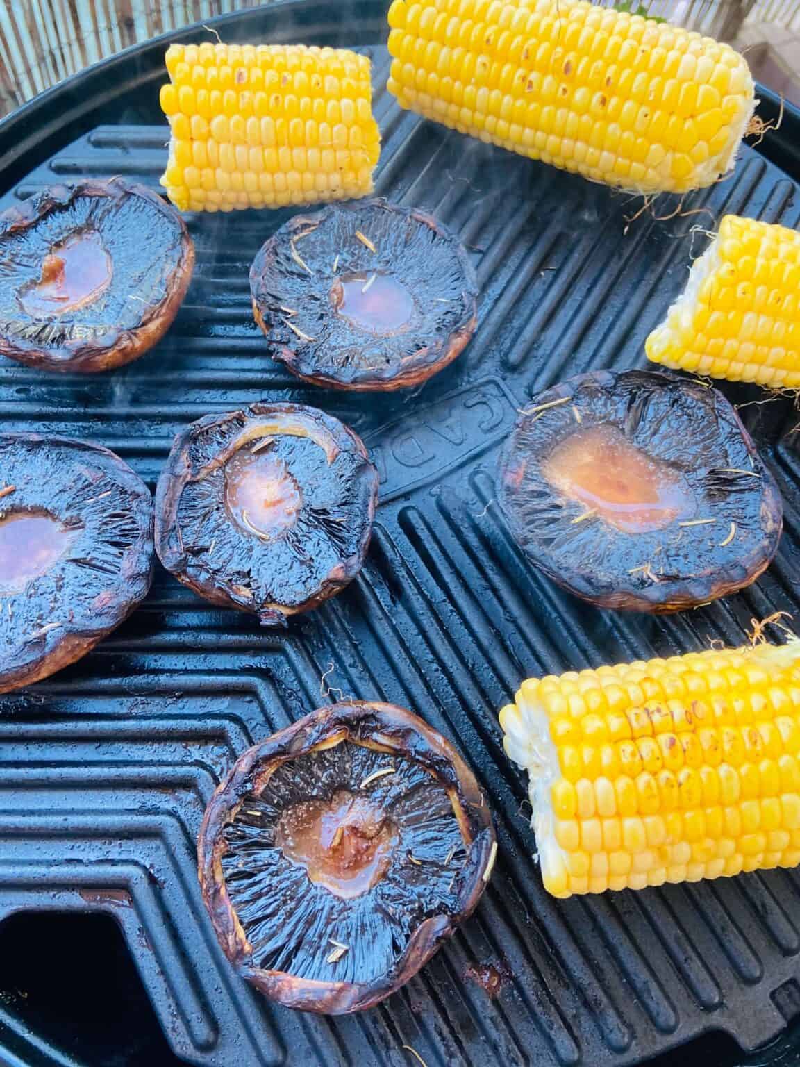 Vegan Portobello Burger with Pesto and Sundried Tomato Spread