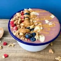 peanut butter acai bowl