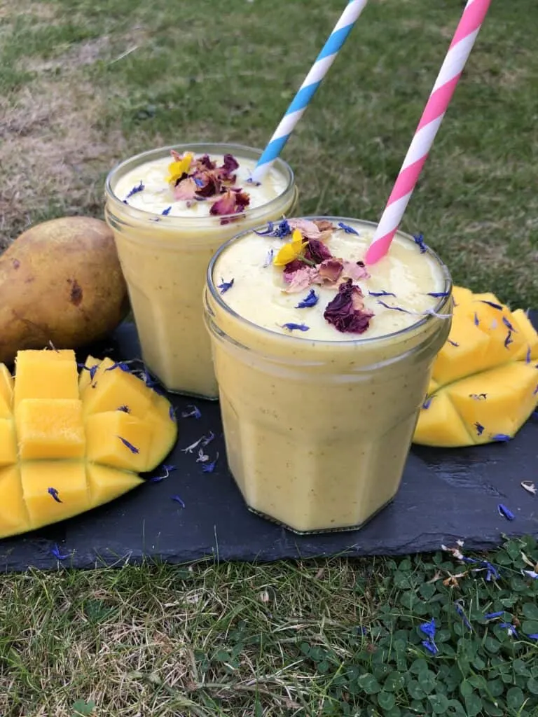 smoothies with pears