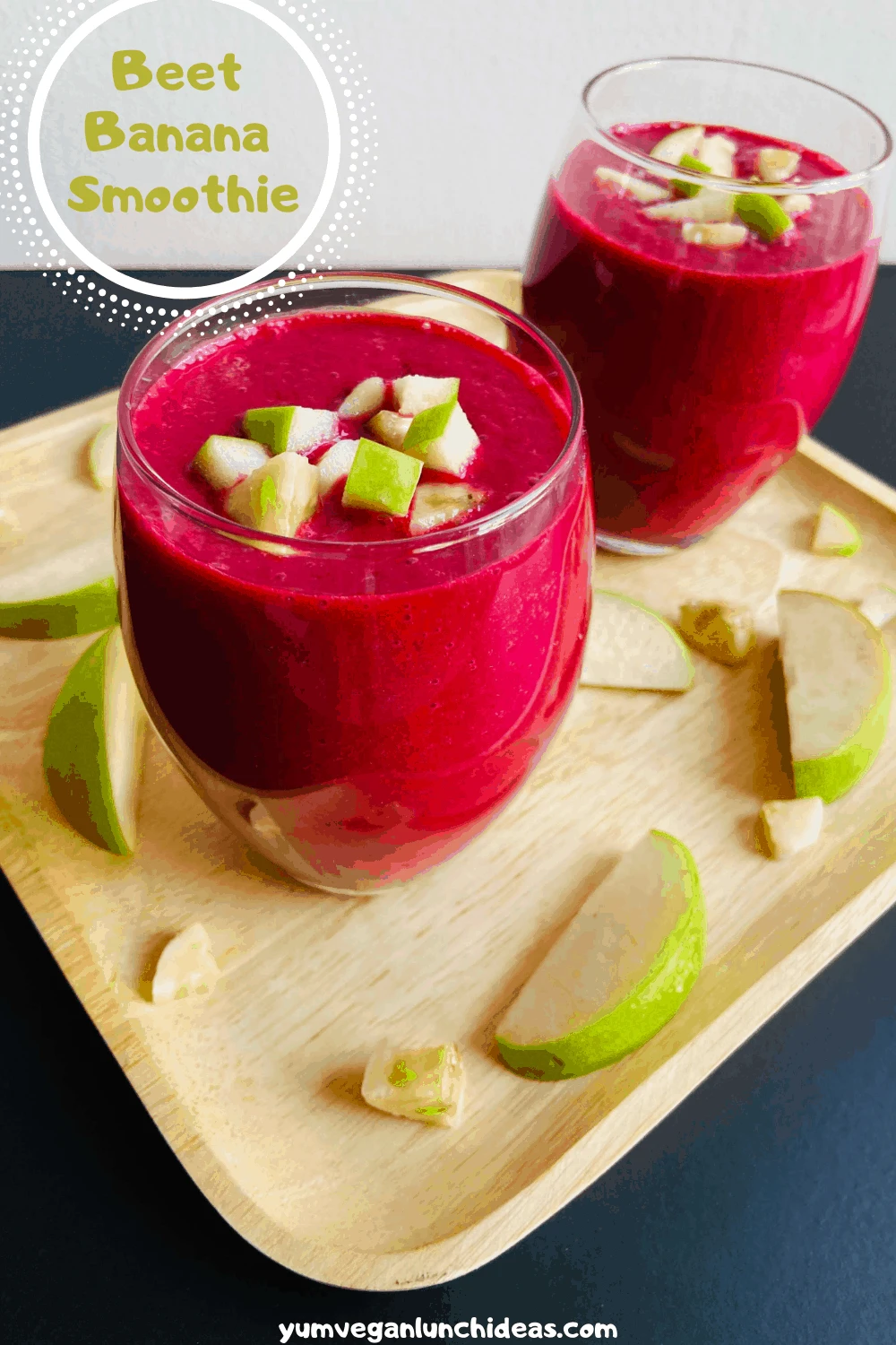 beet banana smoothie pin