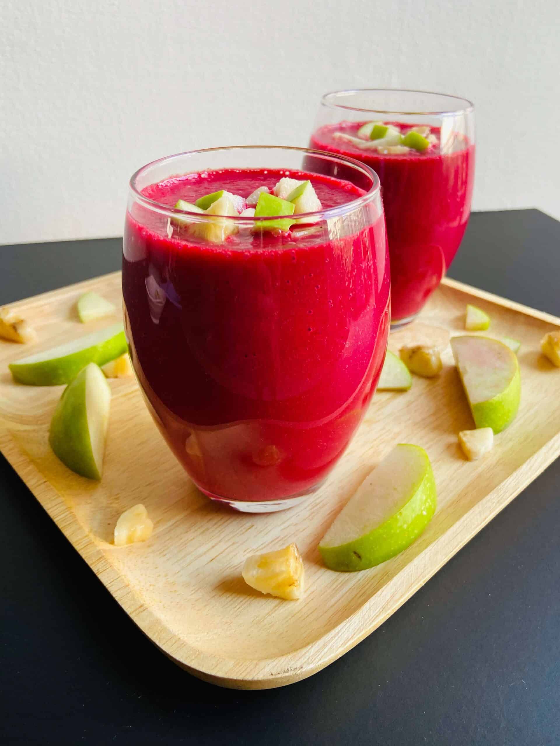 List of 6 smoothie recipes with beets 5 Banana Beet Smoothie | Yum Vegan Blog - Yum Vegan Lunch Ideas