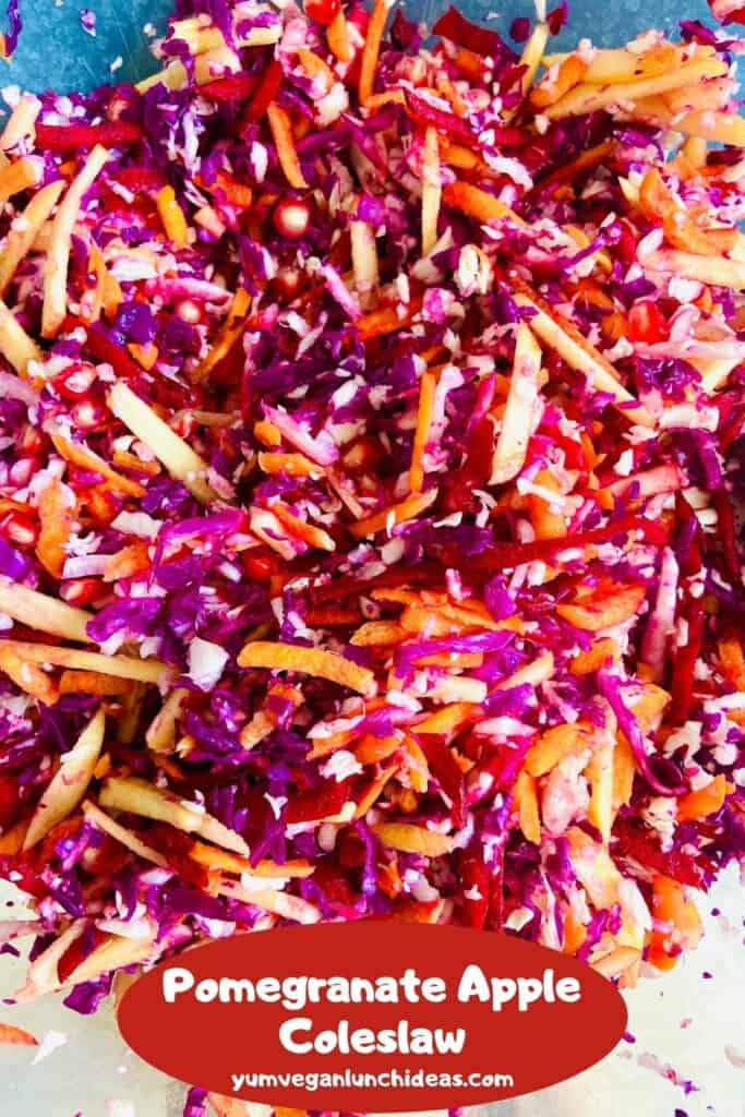 pomegranate coleslaw pin