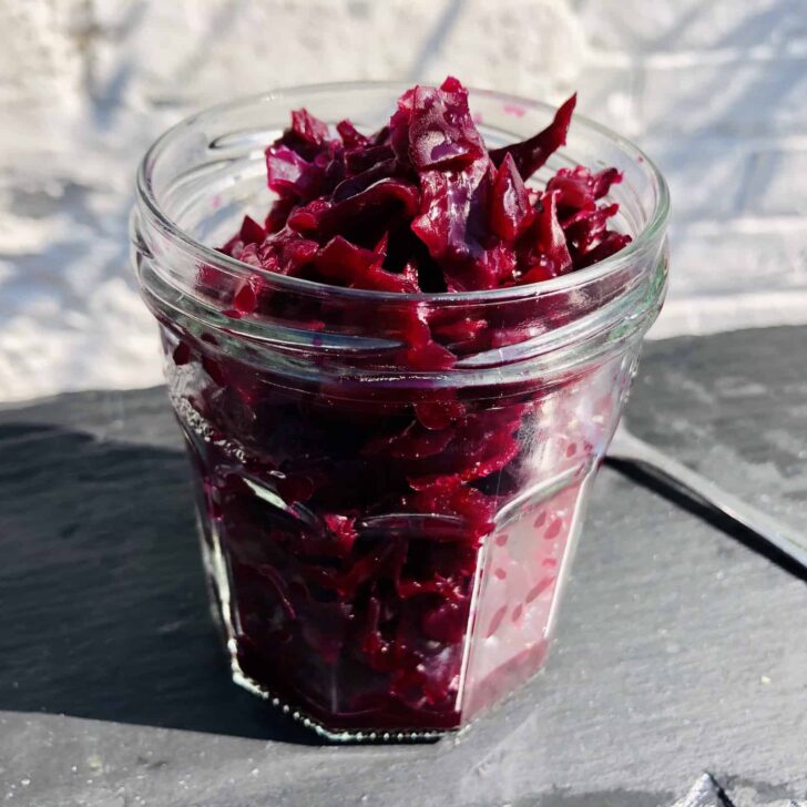 Delicious Red Cabbage Sauerkraut Recipe | Fermented Red Cabbage