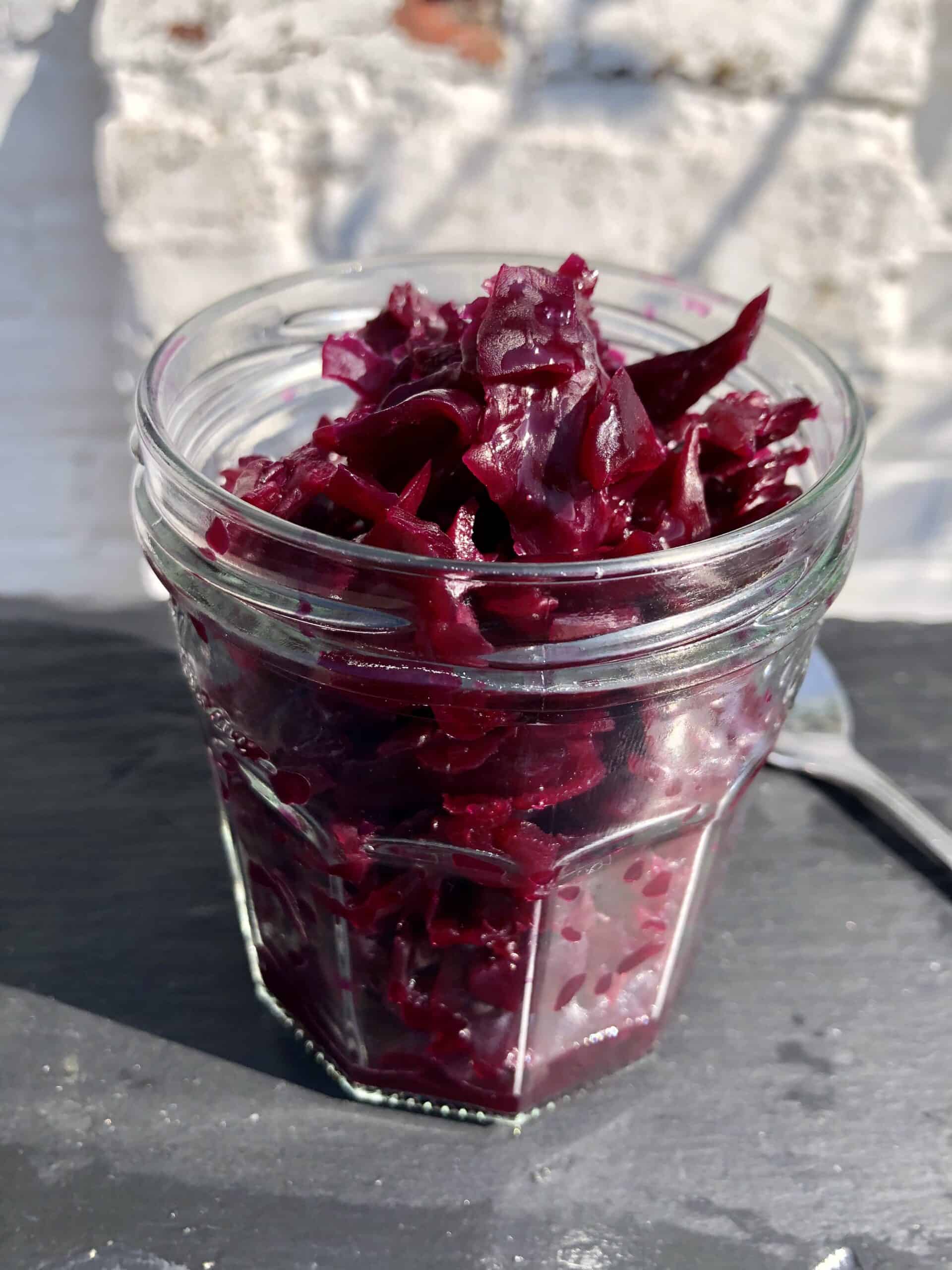 Delicious Red Cabbage Sauerkraut Recipe Fermented Red Cabbage