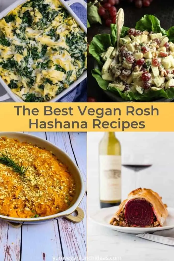 vegan rosh hashana recipes pin