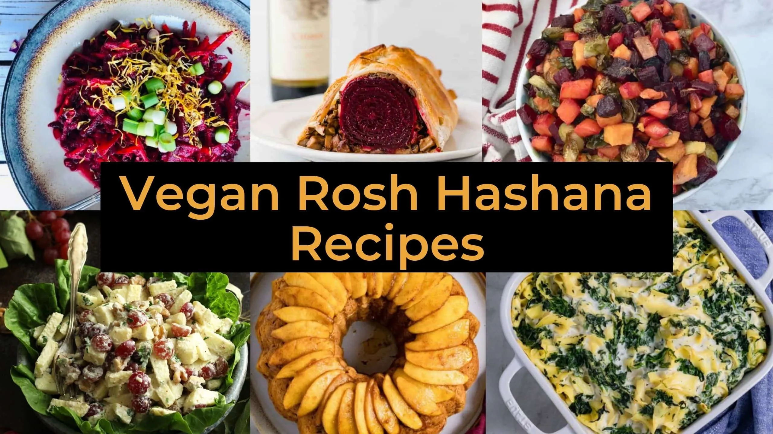 vegan rosh hashana recipes