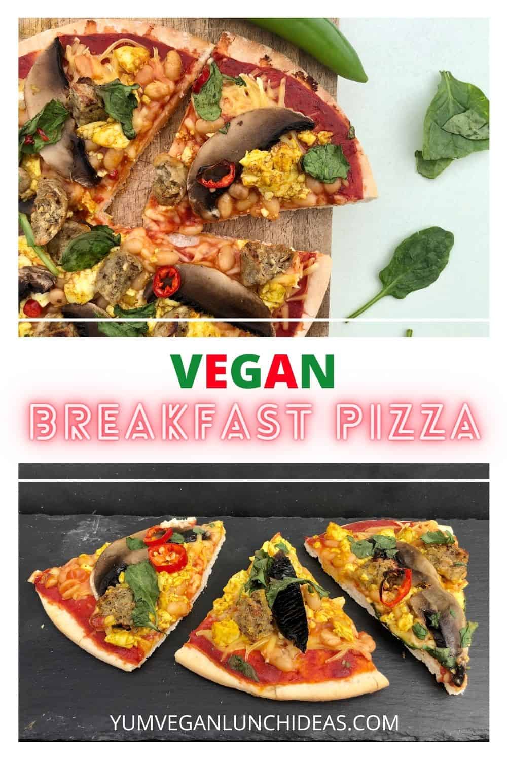 Delicious Vegan Breakfast Pizza | Vegan Pizza Recipe