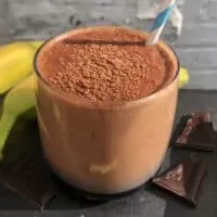 chocolate banana smoothie