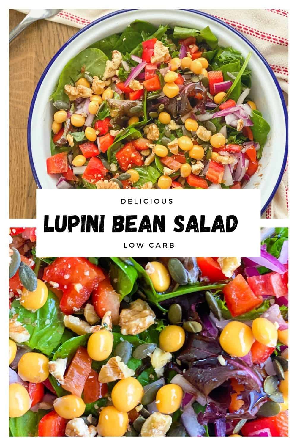 Delicious Lupin Salad Recipe Yum Vegan Lunch Ideas