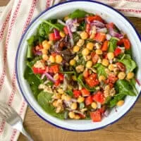LUPINI BEAN SALAD