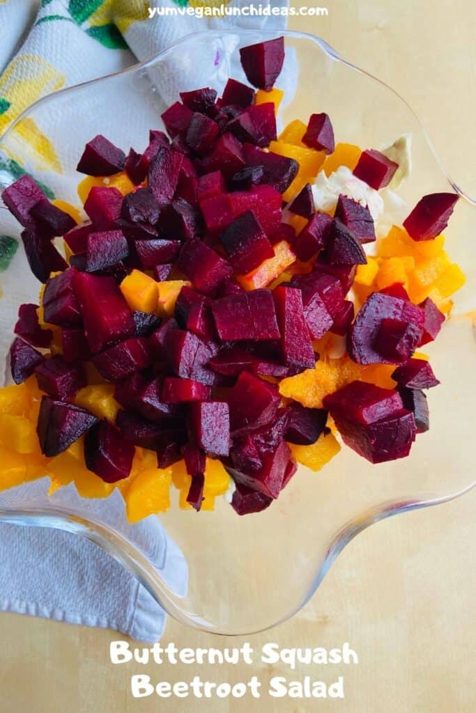 butternut beetroot salad pin