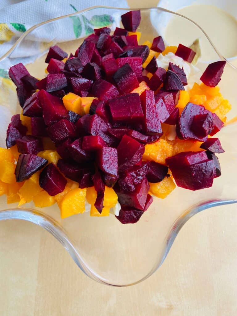 butternut squash beet salad