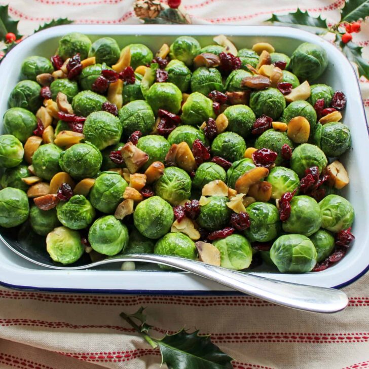 Vegan Christmas Brussel Sprout Recipe