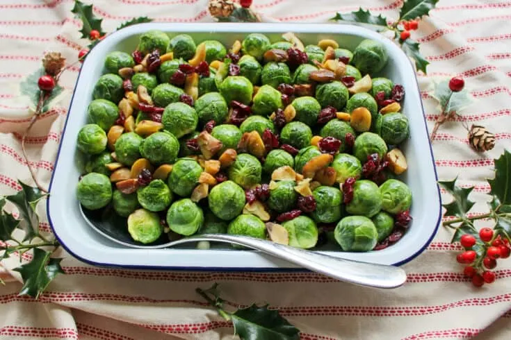 christmas vegan brussel sprout recipe