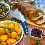 vegan Christmas dinner