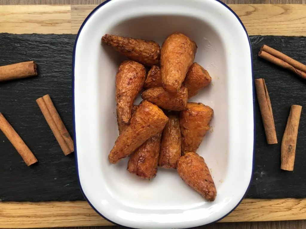 roasted baby carrots in air fryer