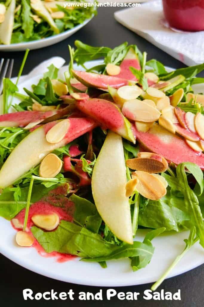 rocket and pear salad pin