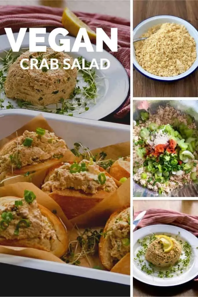 vegan crab meat shredded