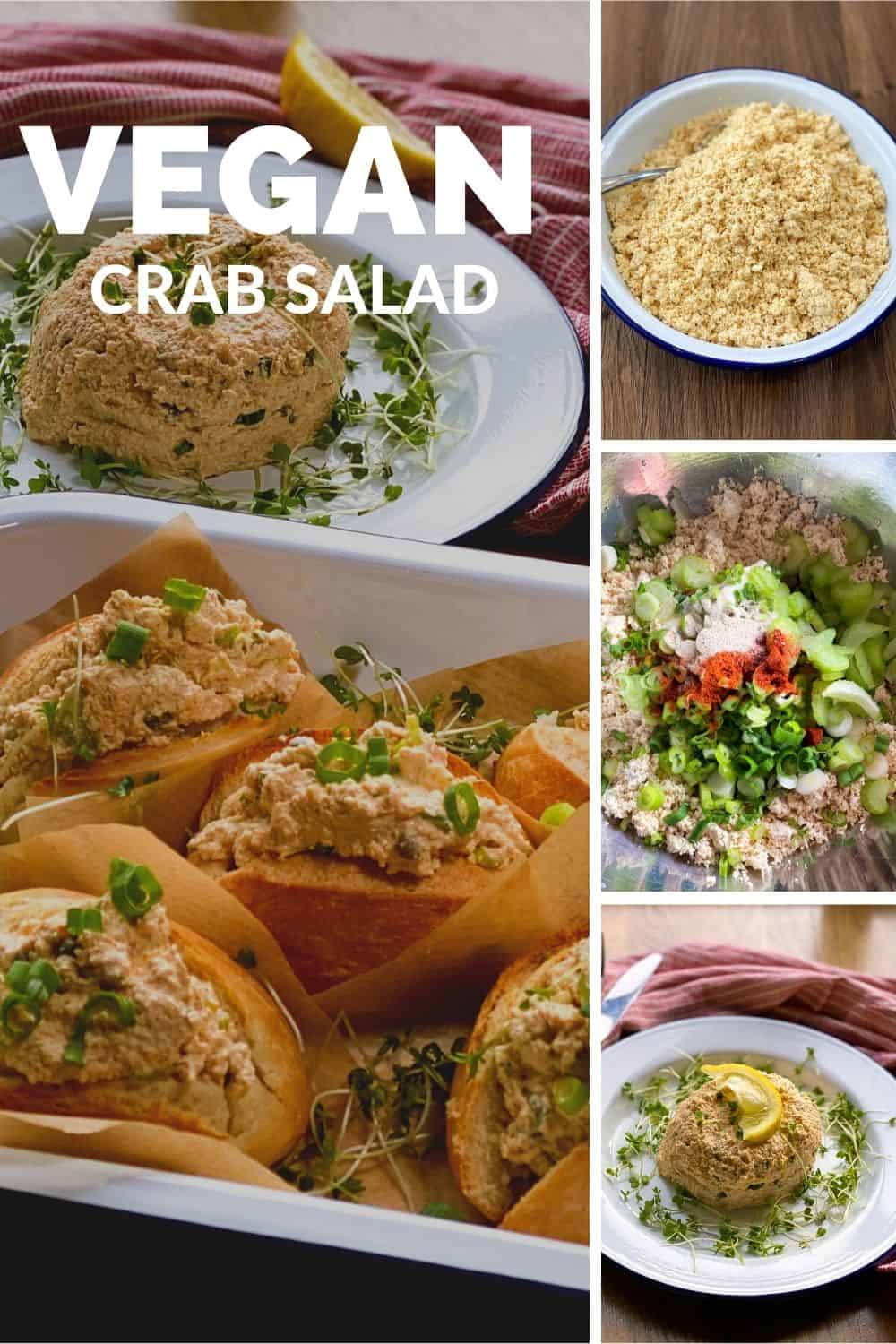 Delicious Vegan Crab Salad Perfect Vegan Lunch or Starter