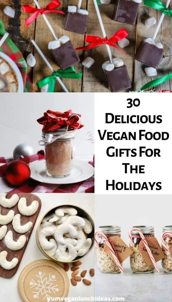 vegan food gifts pin